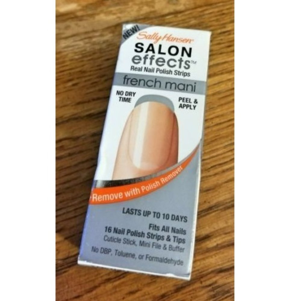 Sally Hansen Peel Nail Strips Steel the Night